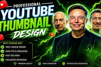 design the best clickbait youtube thumbnails