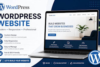 design real estate website or landing page with idx mls integration on wordpress