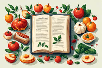 create your cookbook, food recipes, and recipe book