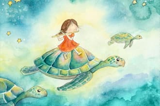 illustration for children book
