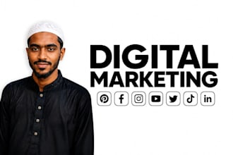 be your social media marketing manager and content creator