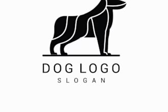 design a dog, pet logo for your business