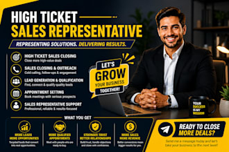 be sales closer high ticket sales cold calling sales representative sales closer