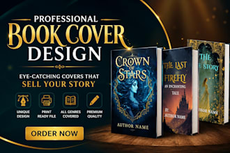 design paperback, kindle, manga, ingram book covers