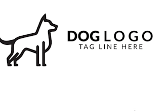 make professional new dog care logo design