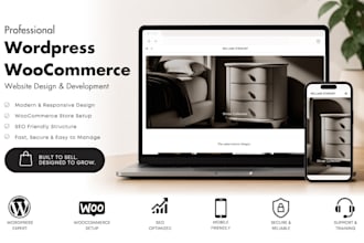 build a wordpress woocommerce store with SEO