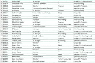 do all works related to excel
