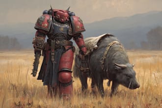 design your original warhammer 40k inspired character