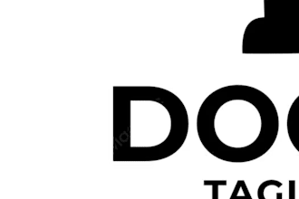 design pet, dog, cat or animal, and veterinary clinic logo