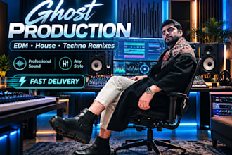 ghost produce an edm, house or techno remix