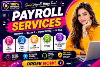 do payroll services, payroll processing, salary slip and stubs