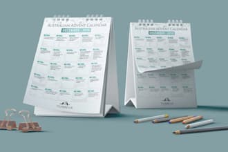 do yearly calendar or planner design