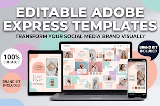 design custom editable templates for your brand