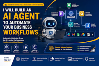 build an ai agent to automate your business workflows