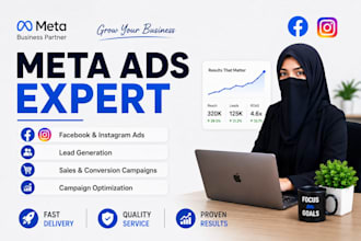 be your meta ads expert for facebook and instagram ads
