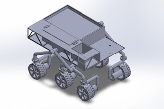 create 3d cad models and parts using solidworks