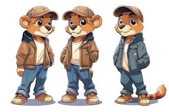 design professional character illustrations or mascot