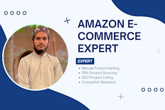 do manual amazon product research and product hunting