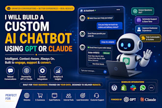 build a custom ai chatbot using gpt or claude