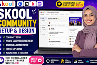 skool community setup skool community skool credit repair skool course creation