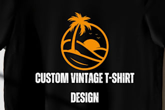 design custom t shirt and apparel graphics for you