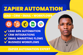 build zapier automation workflows and app integrations