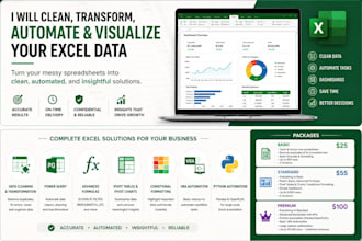 clean and transform your excel database with automation