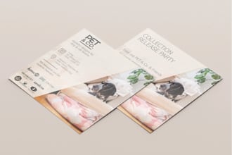 design corporate flyer, brochure or postcard design