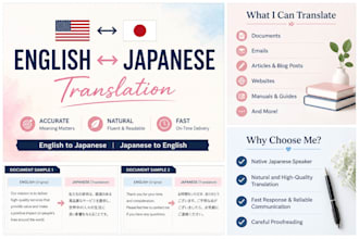 translate english to japanese and japanese to english