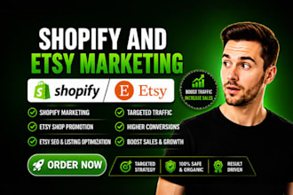 boost your shopify sales etsy promotion etsy sales ecommerce marketing shopify