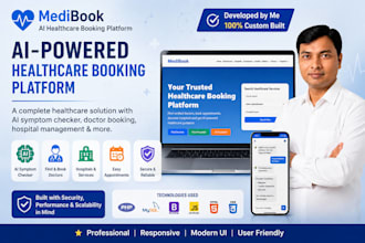 build ai powered booking website