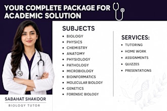 be your online biology tutor