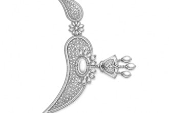 design custom jewelry,necklace,ring and earring in 3d and vector