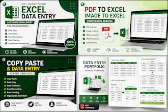 do excel data entry, formatting and spreadsheet task