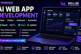 build a custom ai web app with openai, lovable and supabase