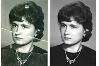 professionally restore repair and cartoonize your photos