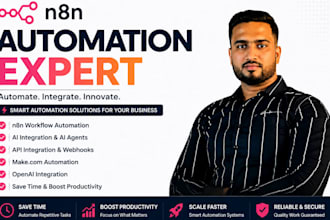 set up make com scenerios, webhooks and ai agent automation workflow