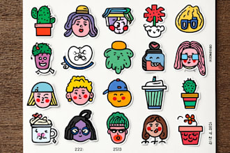 design and animate stickers for telegram and whatsapp