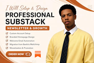 setup, design, manage and grow your substack newsletter publication fast