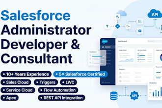 be your salesforce administrator, developer and consultant