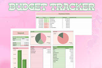 make a budget tracker