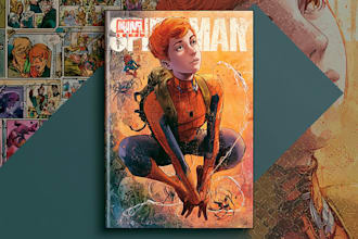 design an epic comic cover with cinematic artwork