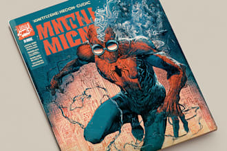 draw custom comic book cover art for your story