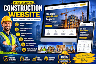 construction website plumbing roofing contractor website construction website