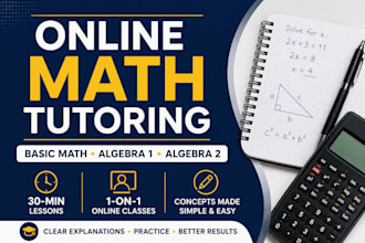 provide online math tutoring for elementary and middle school students