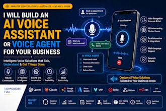 build an ai voice assistant or voice agent for your business