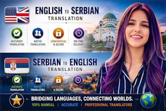 translate serbian to english or english to serbian translation