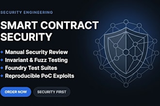 review, test and audit your solidity smart contracts