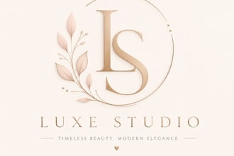 design minimalist luxury business logo