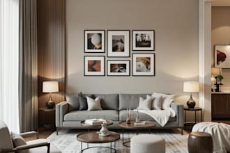 design your luxury living room interior